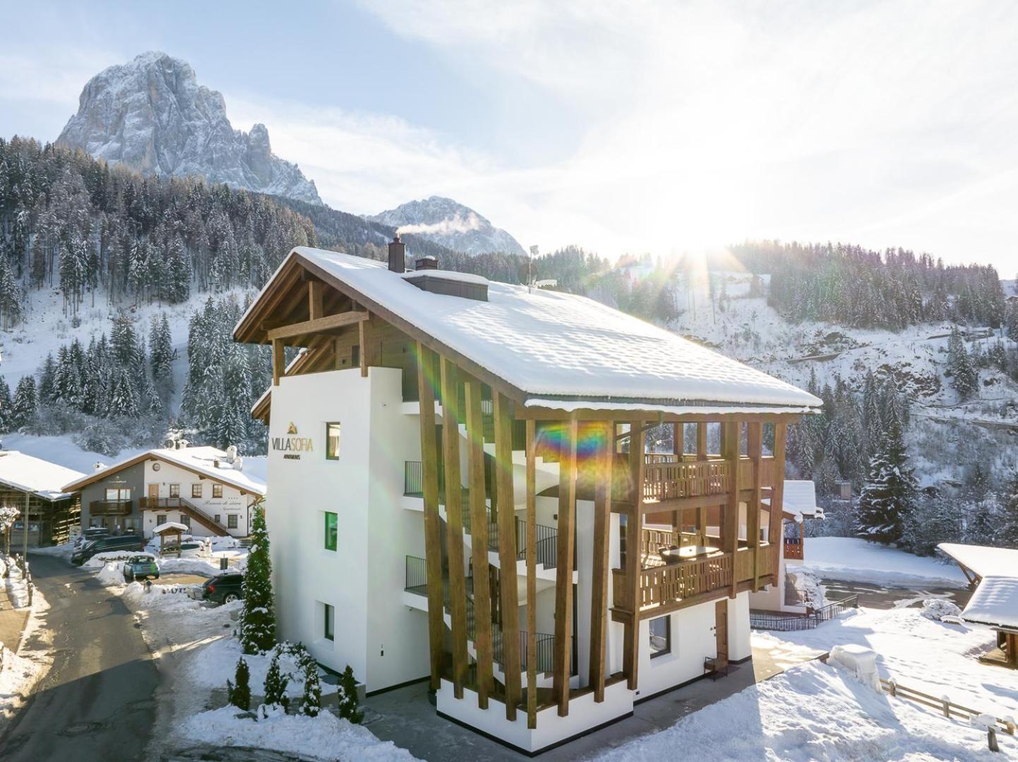Apartments Villa Sofia Santa Cristina Val Gardena Zewnętrze zdjęcie